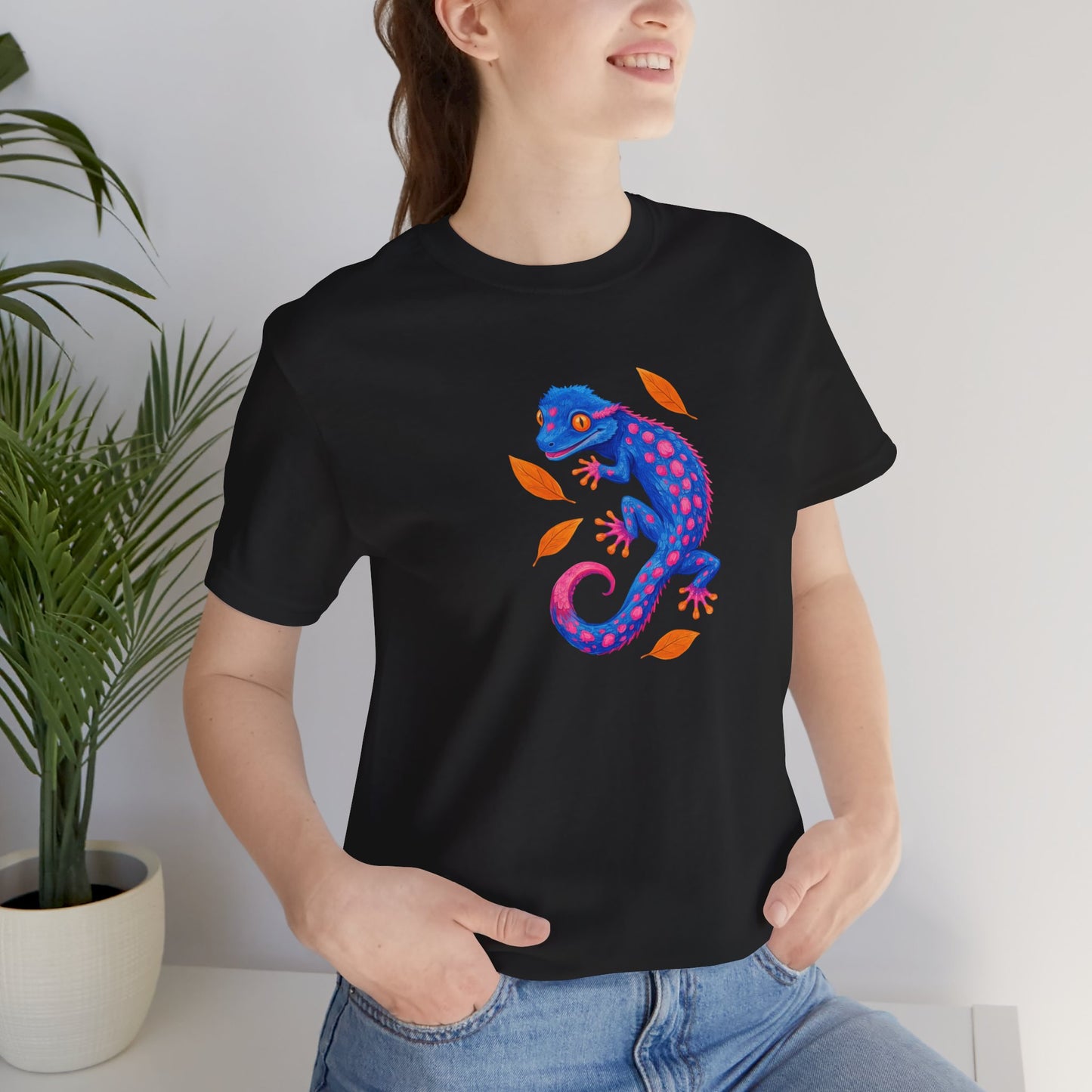 Colorful Crested Gecko T-Shirt