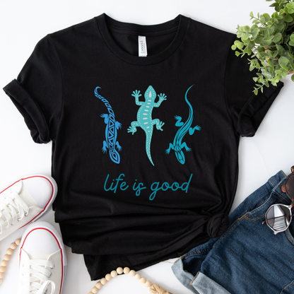 Life Is Good Lizard Comfy Tee