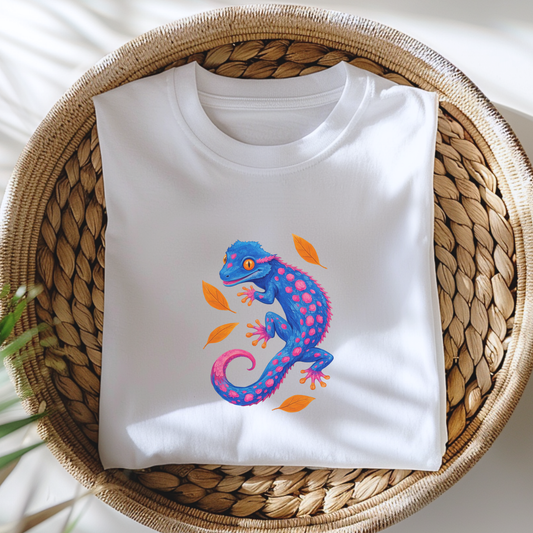 Colorful Crested Gecko T-Shirt