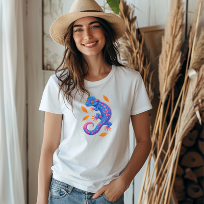 Colorful Crested Gecko T-Shirt